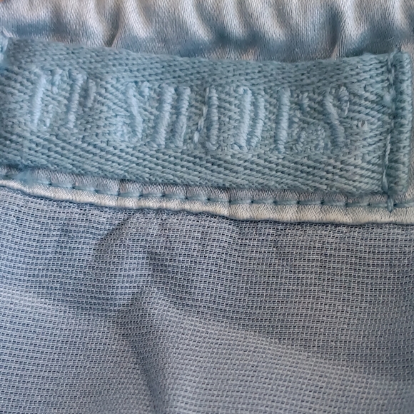 CP Shades Romy Blue Velvet Velour Button Down Shirt Long Sleeve XS - Picture 7 of 8